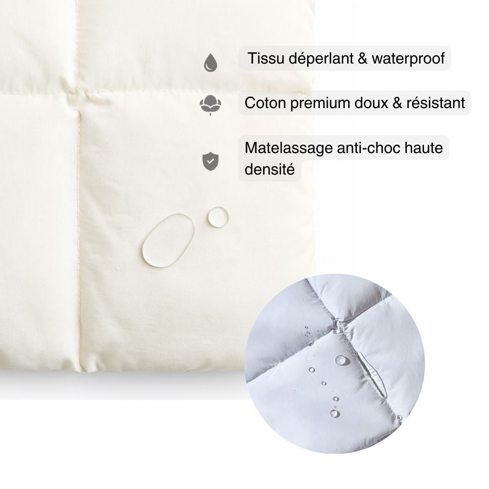 Housse d’ordinateur matelassée pour MacBook 13/14 pouces et PC portable